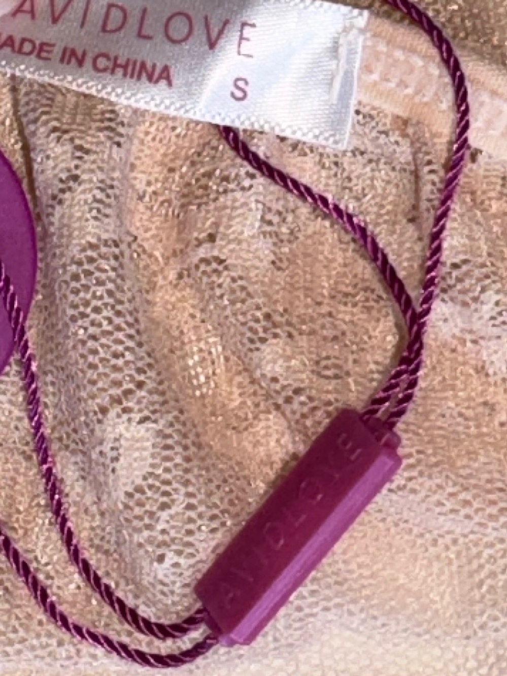 Sheer Lace Halter Chemise - Nude/Blush - Picture 5 of 5